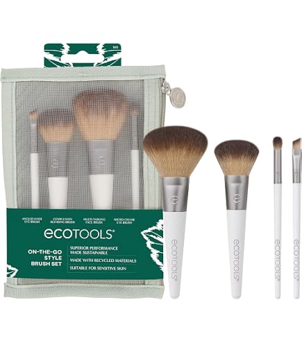 Amazon.com: MAC Golden Touch Mini Brush Kit, 5 Piece Set : Beauty